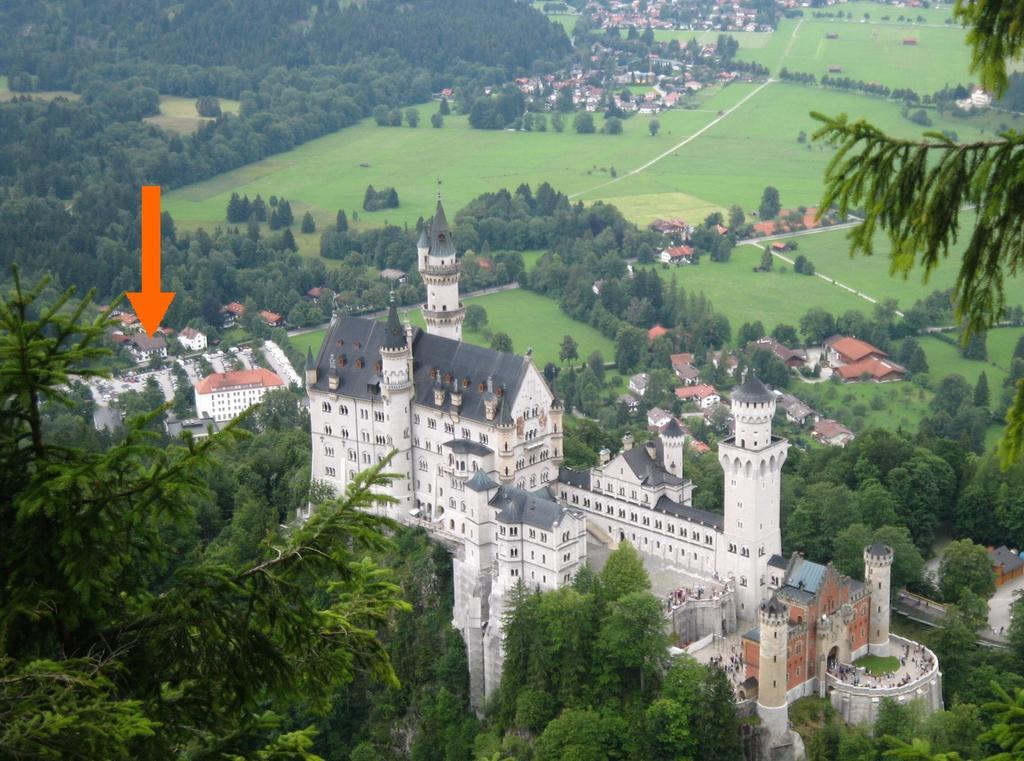 Hotel Garni Schlossblick Hohenschwangau Eksteriør billede